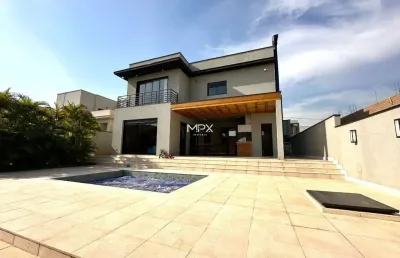 Casa em condomínio fechado com 4 quartos à venda no jardim planalto, piracicaba  por r$ 3.200.000
