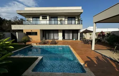 Casa em condomínio fechado com 4 quartos à venda no santa rosa, piracicaba  por r$ 2.700.000