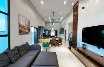 Casa em condomínio fechado com 3 quartos à venda no bongue, piracicaba  por r$ 1.800.000