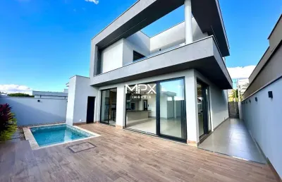 Casa em condomínio fechado com 3 quartos à venda no santa rosa, piracicaba  por r$ 2.100.000