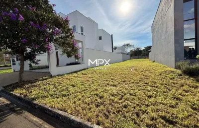 Terreno em condomínio fechado à venda no campestre, piracicaba  por r$ 190.000