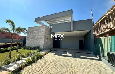Casa em condomínio fechado com 3 quartos à venda no santa rosa, piracicaba  por r$ 1.630.000