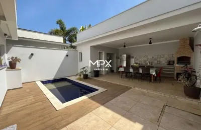 Casa em condomínio fechado com 3 quartos à venda no nova pompéia, piracicaba  por r$ 1.290.000