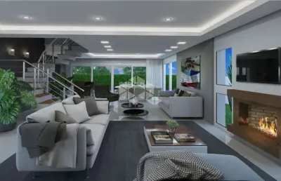 Casa com 3 quartos à venda na avenida coronel marcos, 1239, pedra redonda, porto alegre, 300 m2 por r$ 2.950.000