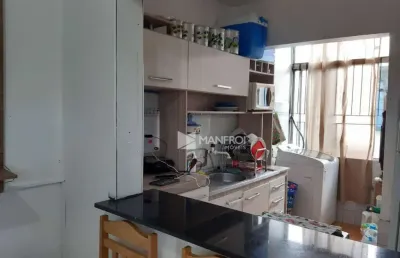 Apartamento com 2 dormitórios à venda, 42 m² por r$ 159.990,00 - onze de abril - alvorada/rs
