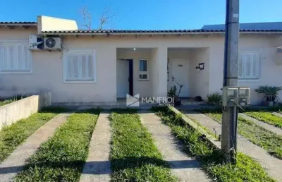 Casa com 2 dormitórios para alugar, 55 m² por r$ 1.123,23/mês - formosa - alvorada/rs