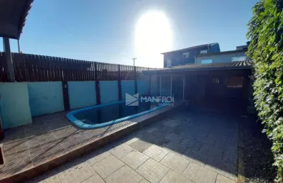 Casa com 3 dormitórios à venda, 150 m² por r$ 549.990,00 - porto verde - alvorada/rs