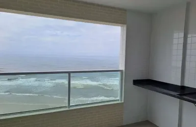 Apartamento para venda em mongaguá, vila atlântica, 3 dormitórios, 1 suíte, 2 banheiros, 2 vagas
