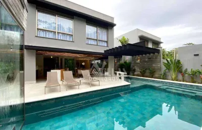 Sobrado com 5 dormitórios à venda, 352 m² por r$ 8.500.000,00 - riviera de são lourenço - bertioga/sp