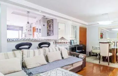 Apartamento px prefeitura  à venda, 136 m² por r$ 785.000 - vila bastos - santo andré/sp