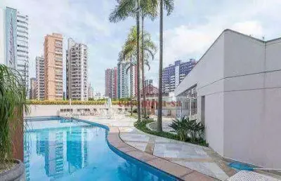 Cobertura com 1 dormitório para alugar, 132 m² por r$ 7.225,00/mês - jardim - santo andré/sp