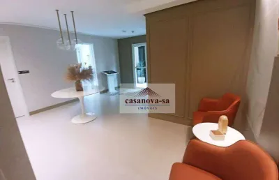 Apartamento com 2 dormitórios para alugar, 47 m² por r$ 2.981,00/mês - centro - santo andré/sp