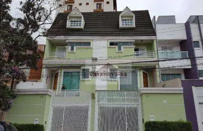 Sobrado com 4 dormitórios, 216 m² - venda por r$ 1.500.000,00 ou aluguel por r$ 7.200,00/mês - jardim bela vista - santo andré/sp