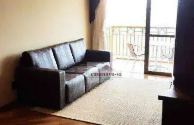 Apartamento com 3 dormitórios para alugar, 100 m² por r$ 5.827,00/mês - vila bastos - santo andré/sp