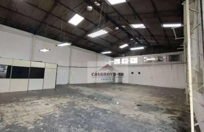 Galpão para alugar, 698 m² por r$ 24.545,00/mês - parque marajoara - santo andré/sp