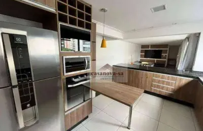 Apartamento com 3 dormitórios à venda, 122 m² por r$ 1.100.000,00 - jardim - santo andré/sp
