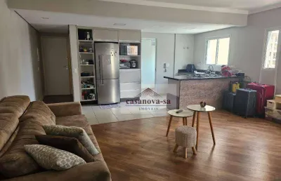 Apartamento com 1 dormitório à venda, 70 m² por r$ 610.000,00 - jardim - santo andré/sp