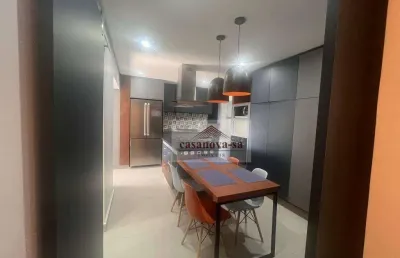 Apartamento  reformado à venda, 135 m² por r$ 989.000 - jardim - santo andré/sp