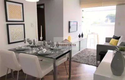 Apartamento com 2 dormitórios à venda, 60 m² por r$ 637.000,00 - campestre - santo andré/sp