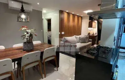 Apartamento com 2 dormitórios à venda, 65 m² por r$ 860.000,00 - jardim - santo andré/sp
