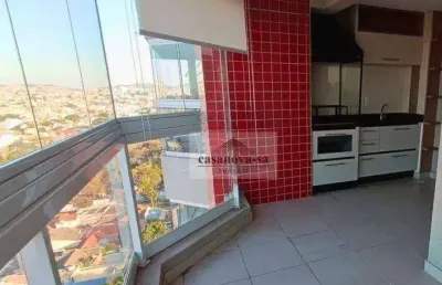 Apartamento com 3 dormitórios à venda, 91 m² por r$ 950.000,00 - vila assunção - santo andré/sp