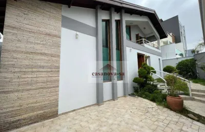 Sobrado com 3 dormitórios para alugar, 428 m² por r$ 10.275,00/mês - vila scarpelli - santo andré/sp