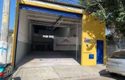 Galpão para alugar, 300 m² - centro - são bernardo do campo/sp
