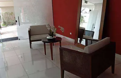 Apartamento com 3 dormitórios para alugar, 122 m² por r$ 5.587,00/mês - jardim - santo andré/sp