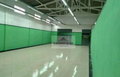 Galpão para alugar, 699 m² por r$ 13.334,98/mês - vila nogueira - diadema/sp