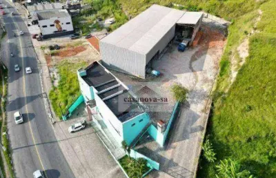 Galpão, 5640 m² - venda por r$ 4.000.000,00 ou aluguel por r$ 30.262,00/mês - jardim revista - suzano/sp