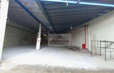 Galpão para alugar, 485 m² por r$ 17.600,00/mês - paraíso - santo andré/sp