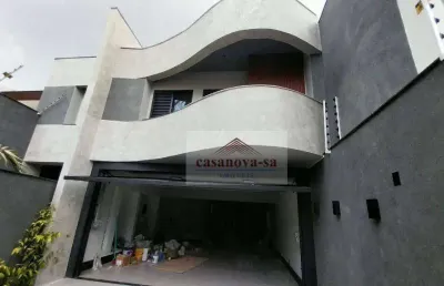 Sobrado com 4 dormitórios à venda, 262 m² por r$ 2.580.000,00 - jardim bela vista - santo andré/sp