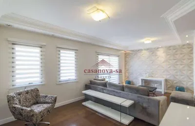 Apartamento com 3 dormitórios à venda, 147 m² por r$ 980.000,00 - vila bastos - santo andré/sp