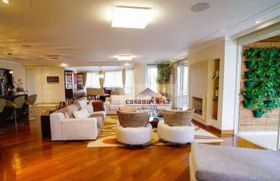 Apartamento com 4 dormitórios à venda, 362 m² por r$ 4.500.000,00 - jardim - santo andré/sp