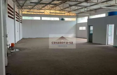 Salão para alugar, 270 m² por r$ 5.600/mês - vila metalúrgica - santo andré/sp