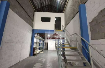 Galpão para alugar, 390 m² por r$ 11.498/mês - vila caminho do mar - são bernardo do campo/sp