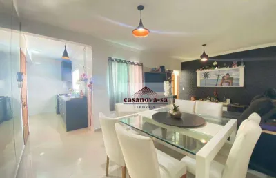 Cobertura com 3 dormitórios para alugar, 152 m² por r$ 4.200,00/mês - parque das nações - santo andré/sp
