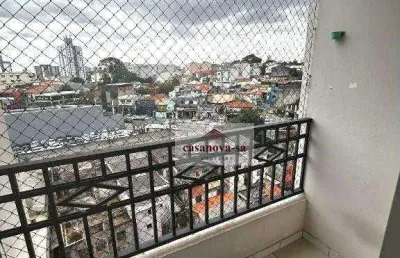 Apartamento com 2 dormitórios para alugar, 58 m² por r$ 1.900,00/mês - vila valparaíso - santo andré/sp