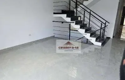 Sobrado com 3 dormitórios à venda, 231 m² por r$ 890.000,00 - vila lucinda - santo andré/sp