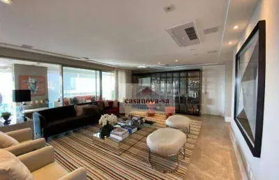 Apartamento para alugar, 264 m² por r$ 19.226/mês - santa paula - são caetano do sul/sp