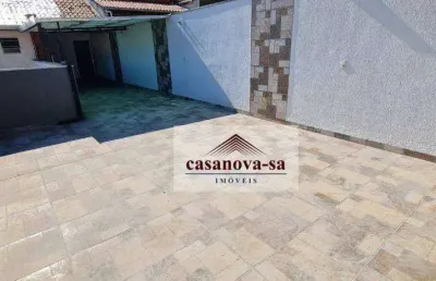 Cobertura com 3 dormitórios para alugar, 150 m² por r$ 3.400,00/mês - vila eldízia - santo andré/sp