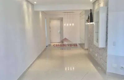 Apartamento com 2 dormitórios para alugar, 79 m² por r$ 4.760,00/mês - jardim bela vista - santo andré/sp