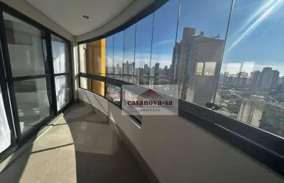 Apartamento com 2 dormitórios para alugar, 95 m² por r$ 8.072,00/mês - jardim - santo andré/sp