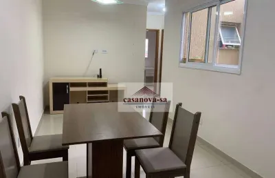 Apartamento com 2 dormitórios para alugar, 52 m² por r$ 1.970,00/mês - vila curuçá - santo andré/sp