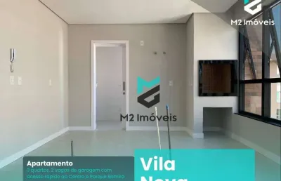 Apartamento com 3 dormitórios à venda, 99 m² por r$ 750.000,00 - vila nova - blumenau/sc
