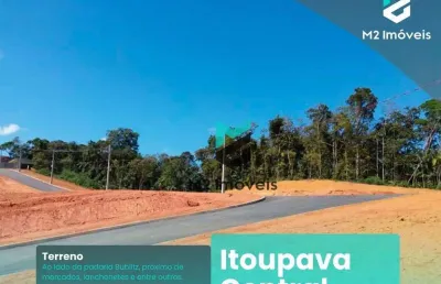 Terreno à venda, 380 m²  - itoupava central - blumenau/sc