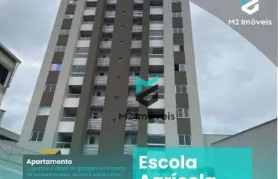Apartamento com 2 dormitórios à venda, 66 m² - escola agrícola - blumenau/sc