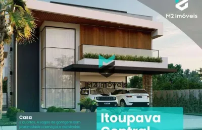Casa de alto padrão com 3 suites em condomínio fechado