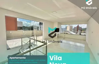 Apartamento com 3 dormitórios à venda, 143 m² por r$ 1.100.000,00 - vila nova - blumenau/sc