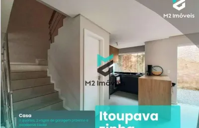 Casa com 3 dormitórios à venda, 115 m² por r$ 540.000,00 - itoupavazinha - blumenau/sc